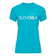 Women's T-shirt Slovenia No.1 Sport volleyball