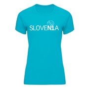 Women's T-shirt Slovenia No.1 Sport volleyball