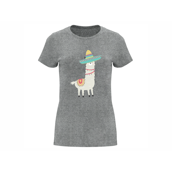 Women's T-shirt Sombrero lama