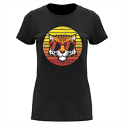 Women's T-shirt Sunglasses tiger