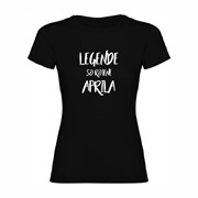 Ženska majica Legende rojene Aprila
