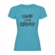 Ženska majica Legende rojene Februarja