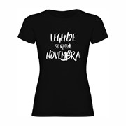 Ženska majica Legende rojene Novembra
