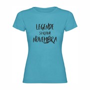 Ženska majica Legende rojene Novembra