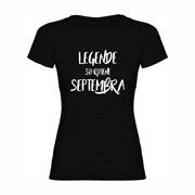 Ženska majica Legende rojene Septembra