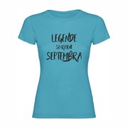 Ženska majica Legende rojene Septembra