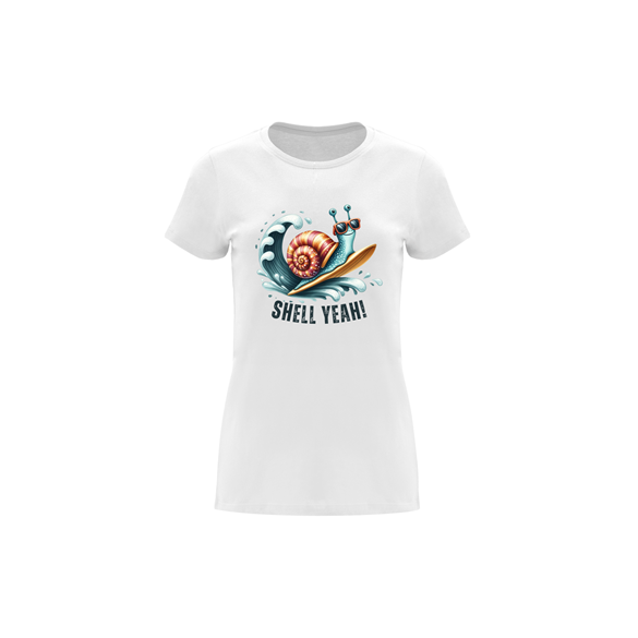 Ženska majica Snail Shell Yeah