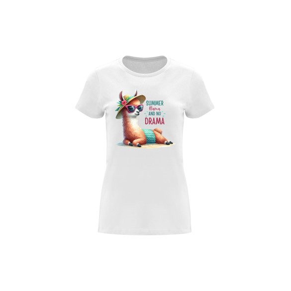Ženska majica Summer Lama and No Drama