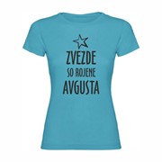 Ženska majica Zvezde rojene avgusta
