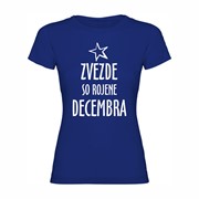 Ženska majica Zvezde rojene Decembra