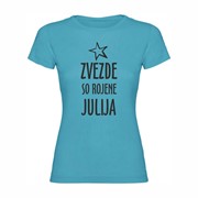 Ženska majica Zvezde rojene julija
