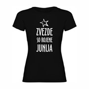 Ženska majica Zvezde rojene junija