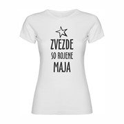 Ženska majica Zvezde rojene maja