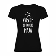 Ženska majica Zvezde rojene maja