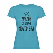 Ženska majica Zvezde rojene Novembra