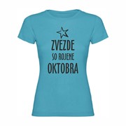Ženska majica Zvezde rojene Oktobra