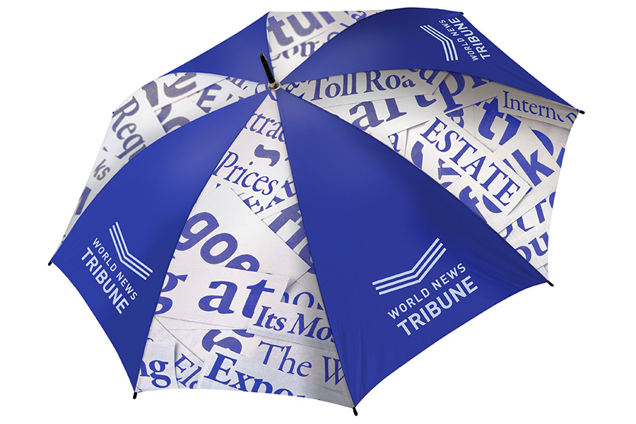 Was ist ein Werbe-Regenschirm?