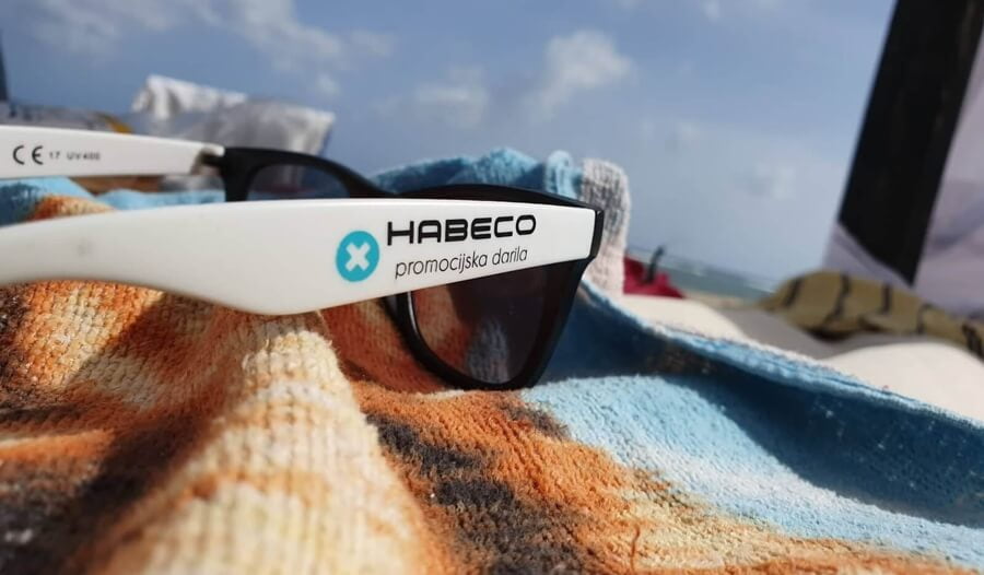 Promotional sunglasses