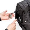 Swiss Peak RFID bőröndként nyitható hordtáska, fekete