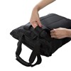 Swiss Peak RFID 15"-os hord-és hátizsák, PVC-mentes, fekete