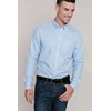 LONG-SLEEVED WASHED OXFORD COTTON SHIRT