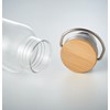 HELSINKI BASIC - Tritán palack bambusz kupakkal