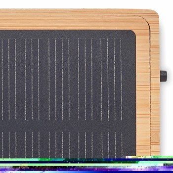 SOLAE - SOLAR BAMBOO WIRELESS SPEAKER