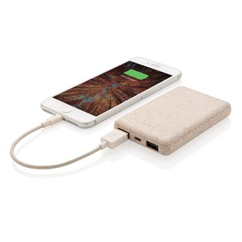 POWER BANK CARICATORE WIRELESS MAGNETICA HUTRADE 5000 MAH BIANCO