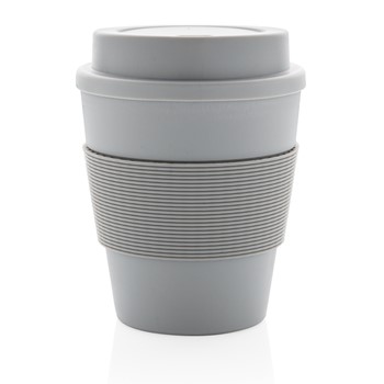 Reusable Coffee Cup With Screw Lid Branded