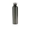 Szivárgásmentes, réz- és vákuumszigetelt palack, ezüst színű