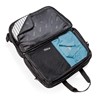 Swiss Peak RFID bőröndként nyitható hordtáska, fekete