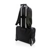 900D PVC-mentes laptop hátizsák, fekete