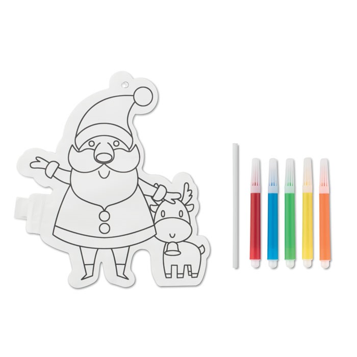 Santaball Santa Claus Colouring Balloon