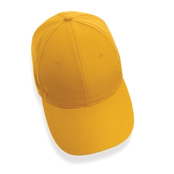 PWA MICRO CHECK 6PANEL CAP YELLOW（L）（Polyester 6 Panel
