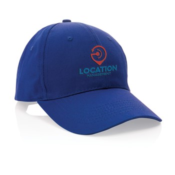 【WELLBEING EXPRESS】 W Basic Cotton Cap / 追跡付 Dowlis | IMPACT 5PANEL 280GR RECYCLED COTTON CAP with Aware