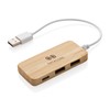 USB Hub od bambusa s Type-C