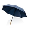 27"-es Impact AWARE™ RPET félautomata bambusz esernyő 190T