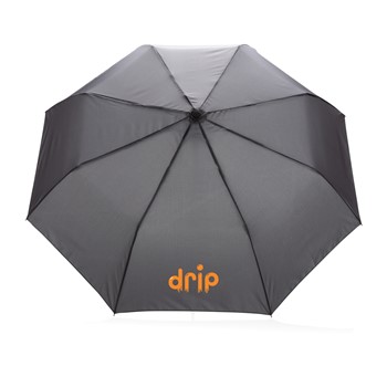 Mini paraguas 21 de 190T RPET bicolor Impact AWARE ™
