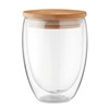TIRANA MEDIUM - Duplafalú üveg pohár, 350 ml
