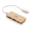 USB Hub od bambusa s Type-C
