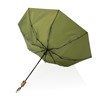 21"-es Impact AWARE™ RPET automata bambusz esernyő 190T
