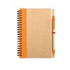 Reciklirana bilježnica s kemijskom olovkom SONORA PLUS