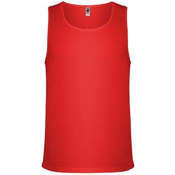 Interlagos - tank top with wide straps in micro perforated fabric