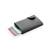alumínium RFID kártyatartó és pénztárca, fekete