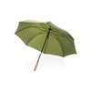 27"-es Impact AWARE™ RPET félautomata bambusz esernyő 190T