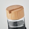 TINAROO-üveg üveg bambusz fedele 600ml