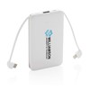 5.000 mAh Pocket Powerbank s integriranim kabelima