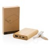 Powerbank od bambusa s FSC® certifikatom od 5.000 mAh