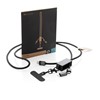 Terra RCS telefonski kabel od recikliranog PET-a s kabelom za dvostruko punjenje od 60 W