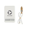 Zen RCS újrah. műanyag 5000mAh 5W mágneses bambusz powerbank